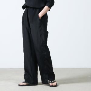 08sircus (ゼロエイトサーカス) Viscose washer slit easy pants / ヴィスコースワッシャースリットイージーパンツ｜icora