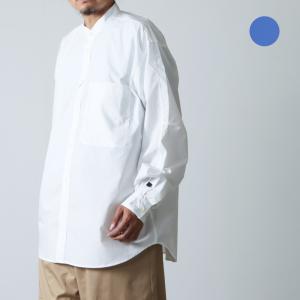 DAIWA PIER39 (ダイワピア39) TECH BAND COLLAR SHIRTS L/S / テックバンドカラーシャツ ロングスリーブ｜icora