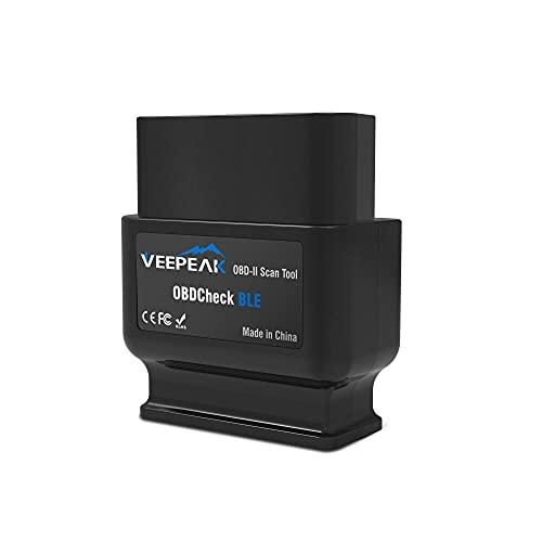 Veepeak iOS ＆アンドロイド ブルートゥース4.0車 チェックエンジンライトコードリーダー...