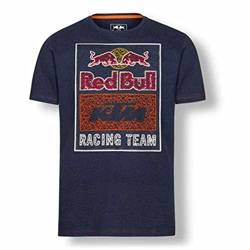 KTM レッドブルレーシングチームグラフィックTシャツネイビー XX-Large ブルー 3RB19...
