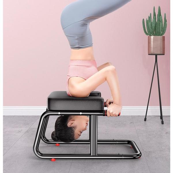 逆立ち椅子 アップグレード 倒立椅子ヨガジムチェア 逆立ち器具 逆立ち健康器具 ヨガ補助逆スツール ...