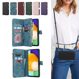 Galaxy A52 5G ケース 手帳型 ギャラクシーa52 ケース SC-53B スマホケース ギャラクシーa52 5g 携帯ケース カード収納 スマホショルダー 耐衝撃