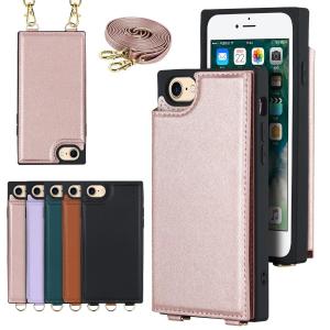 iPhone SE 2022 2020 ケース iPhone 7 スマホケース iPhone 8 ケース おしゃれ アイフォン7 アイホンse 2020 携帯ケース 耐衝撃 肩掛け ショルダー スタンド機能