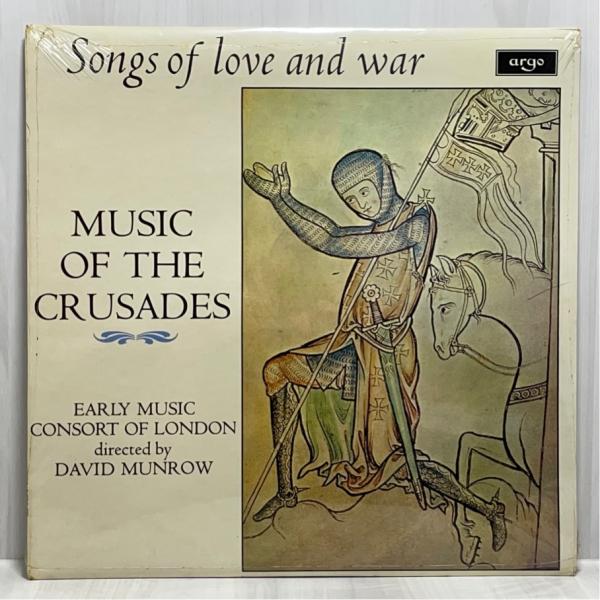 英argo ZRG673 十字軍の音楽 デイヴィッド・マンロウ  未開封 LP