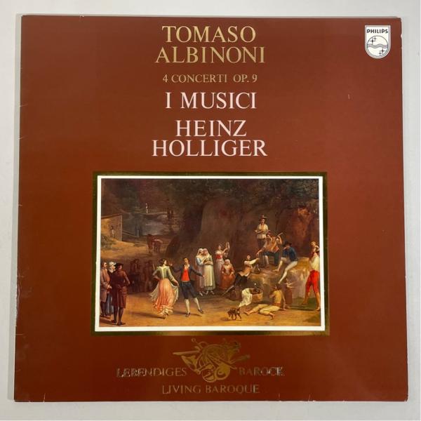 蘭PHILIPS 9502 012 ホリガー イ・ムジチ合奏団 アルビノーニ オーボエ協奏曲 洗浄済...