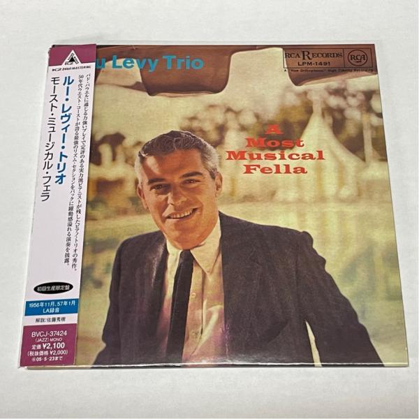 ルー・レヴィー・トリオ モースト・ミュージカル・フェラ 帯付 ジャズ 紙ジャケ BVCJ-37424...