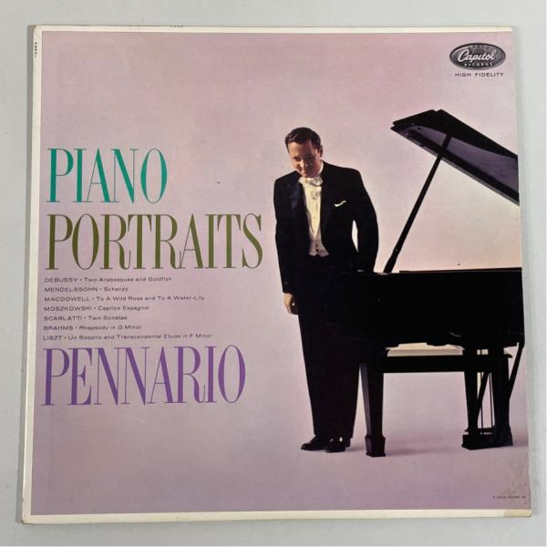 P 8541 レナード・ペナリオ LEONARD PENNARIO PIANO PORTRAITS ...