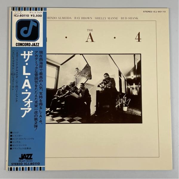 ICJ-80110 帯あり THE  LA FOUR LAURINDO RAY SHELLY BUD...