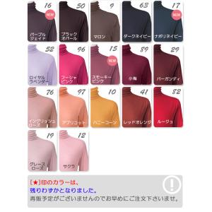 春 新色登場! 全42色 天使の綿シフォン ハ...の詳細画像2