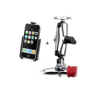 RAMマウント Uボルトベース（シルバー） 【Apple】 i Ｐｈｏｎｅ ３G用
