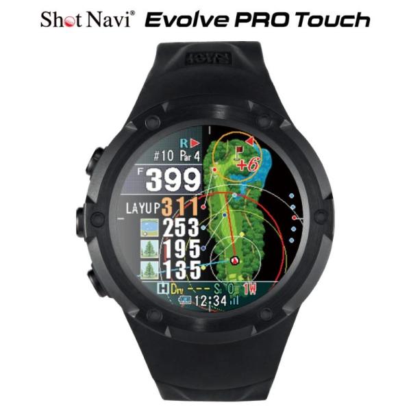 Shot Navi Evolve Pro Touch Black（ショットナビ エヴォルヴ プロ タ...