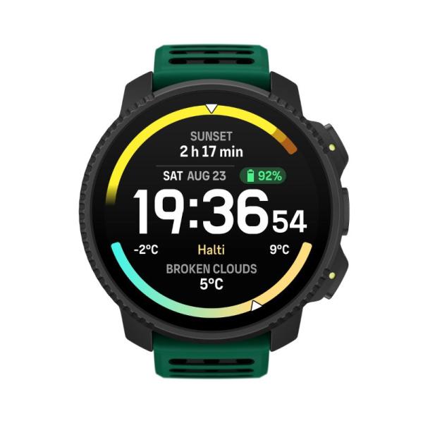 液晶保護フィルム付 SUUNTO スント VERTICAL 2 Pine Green スント ヴァー...
