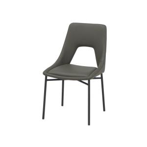 大塚家具 ダイニングチェア レイラ PVCグレー色 大塚家具（IDC OTSUKA