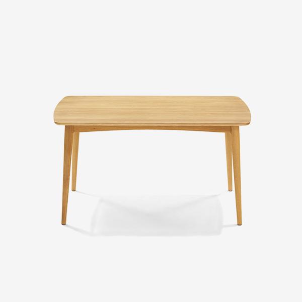 ダイニングテーブル　シネマ3　幅135cm　レッドオーク材ホワイトオーク色　大塚家具（IDC OTS...