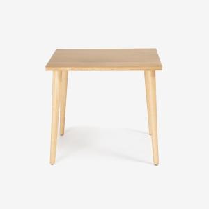 大塚家具 ダイニングテーブル「ユノ3」幅120cm レッドオーク材ホワイト