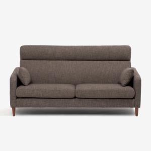 大塚家具 ソファ 2.5人掛け ルーニー 幅183cm 半革キャメル色 #M-02