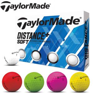 ゴルフボール 1ダース TaylorMade テーラーメイド DISTANCE ゴルフ ボール Distance Soft ディスタンス ソフト｜idea-m