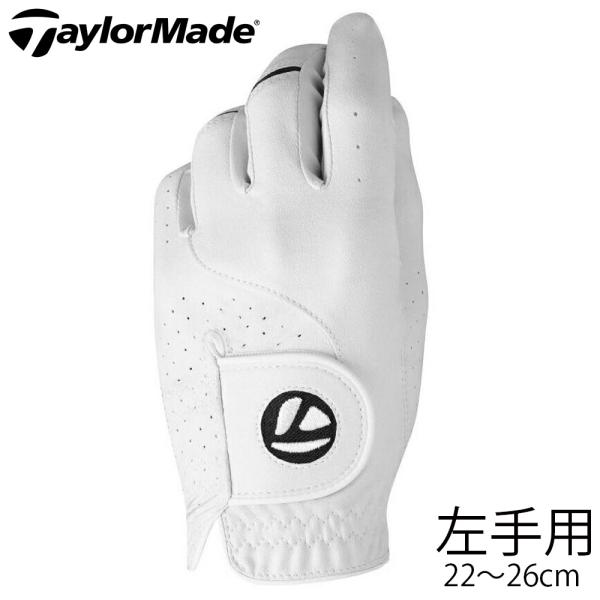 グローブ ゴルフ 左手 メンズ TaylorMade テーラーメイド ストラタステック ゴルフグロー...