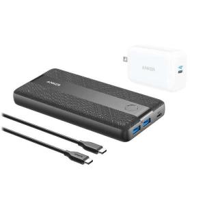 モバイルバッテリー 充電器 USBケーブルセット　Anker PowerCore III 19K 60W with PowerPort III 65W Pod black B1284N12