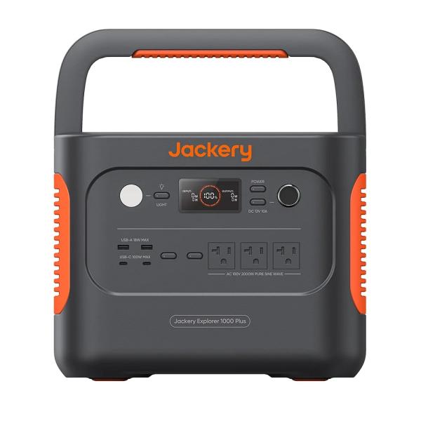 Jackery 1000 Plus 1264Wh リン酸鉄 大容量 AC出力(2000W 瞬間最大4...