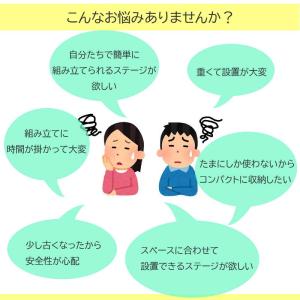 イベントステージセット4x8m 折りたたみ ア...の詳細画像2