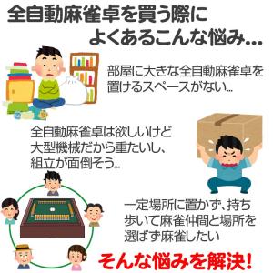 全自動麻雀卓 麻雀卓 全自動 麻雀セット 麻雀...の詳細画像2