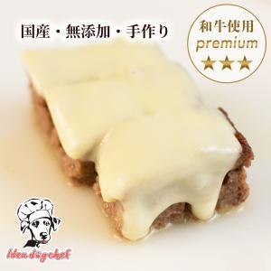 犬 ご飯 「豆乳仕立ての特製チーズハンバーグ 15個セット」 犬用 国産 無添加 トッピング 誕生日 プレゼント ドッグフード｜ideadogchef