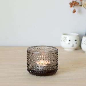 イッタラ カステヘルミ キャンドルホルダー 64mm リネン iittala Kastehelmi