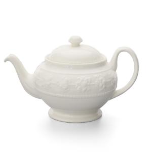 ウェッジウッド フェスティビティ ティーポット アイボリー