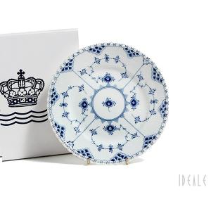 ロイヤルコペンハーゲン Royal Copenhagen 103 ブルーフルーテッド フルレース 617 プレート/お皿 17cm 新生活応援｜ideale