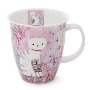 ダヌーン マグカップ NEVIS お花畑のにゃんこ TIDDLES Dunoon Mug 正規販売代理店 マグ ギフト 結婚祝い プレゼント 贈り物 新生活応援｜ideale