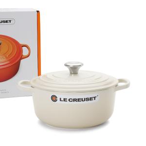 ルクルーゼ 両手鍋 ココットロンド 21177 20cm メレンゲ 716 Le Creuset