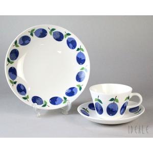 復刻版 グスタフスベリ プルーヌス 494-06 コーヒーカップ＆ソーサー