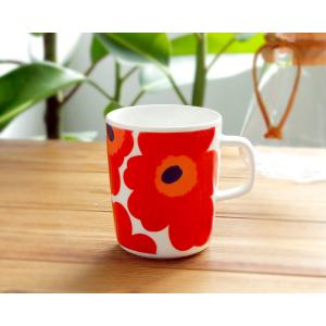 マリメッコ ウニッコ マグカップ 250ml レッド marimekko UNIKKO 北欧雑貨 食器 北欧 コーヒーカップ おしゃれ ギフト 新生活応援