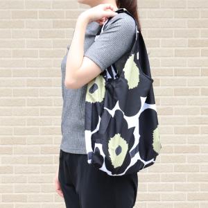 マリメッコ ピエニウニッコ エコバッグ ブラック marimekko PIENI UNIKKO