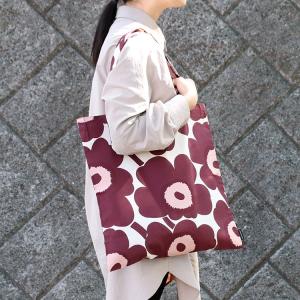 マリメッコ ピエニウニッコ トートバッグ バーガンディー/コットン marimekko PIENI UNIKKO