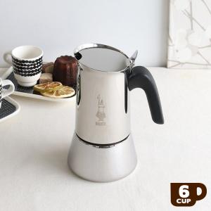 ビアレッティ ヴィーナス 6カップ用 ステンレス BIALETTI エスプレッソ コーヒーメーカー 直火 マキネッタ ギフト 結婚祝い プレゼント 贈り物 新生活応援｜ideale