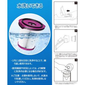 シャーク 掃除機 XFFCJ200 用 フィル...の詳細画像5