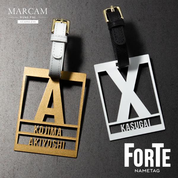 ネームタグ ゴルフ 名入れ おしゃれ スーツケース 旅行 オーダー ネームプレート 名札 ステンレス...