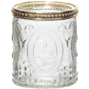 ビジューガラスポット　アラベスクS CL