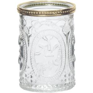 ビジューガラスポット　アラベスクL CL