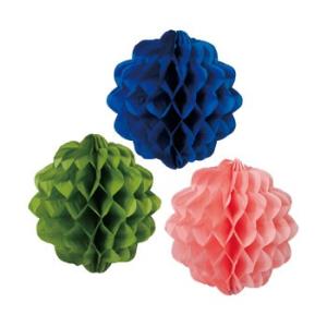 ハニカムボール M 3P　フラワーGR