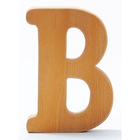 ウッデンアルファベット　B