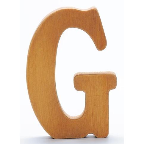 ウッデンアルファベット　G