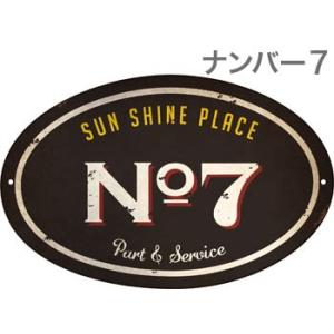 デザインボードメタル S　ナンバー7