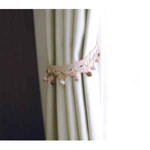 カーテンタッセル　ポンポンPK