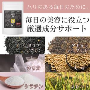 ボリュームアップ サプリ 黒ゴマ アキョウ 亜...の詳細画像4