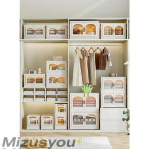 収納ケース 折りたたみ 前開き キャスター付き...の詳細画像2