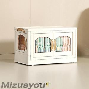 収納ケース 折りたたみ 前開き キャスター付き...の詳細画像3