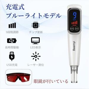美顔器 ピコレーザー 美顔器 ほくろそばかす除去 シミ 斑 青色レーザー 赤色レーザー 美容機器 レーザー そばかす 毛穴 シワ 傷跡 ピコ秒レーザー｜ideatechnology-store
